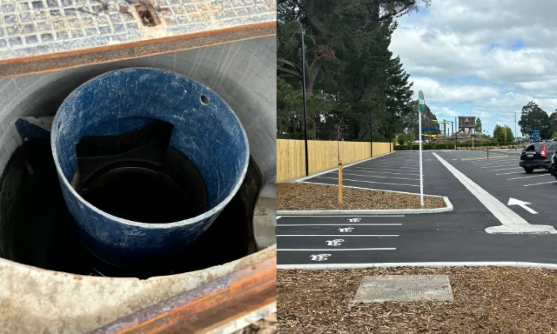 Cascade Separator™ at Broadlands Drive Foster Park Car Park