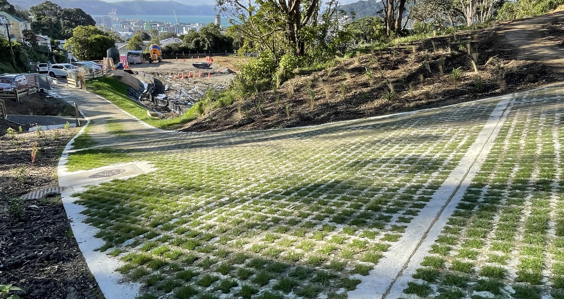 Grasscrete™ at Omāroro Water Reservoir